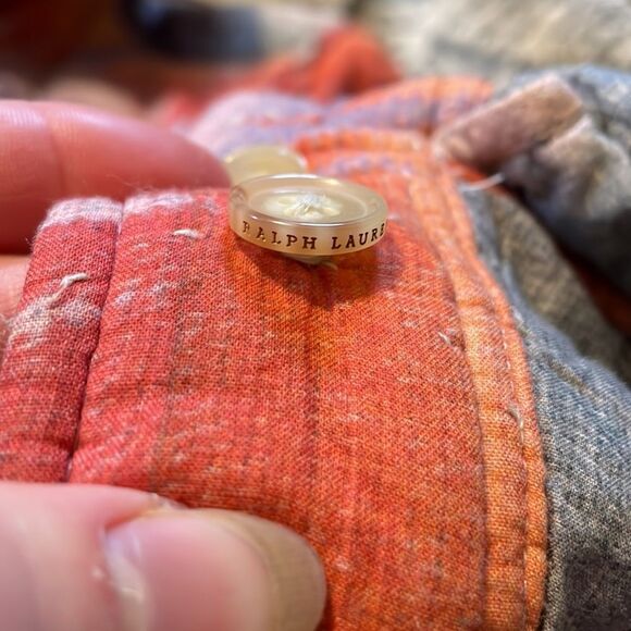 Ralph Lauren Vintage Reversible Quilted Jacket Aztec Floral - Picture 11 of 13